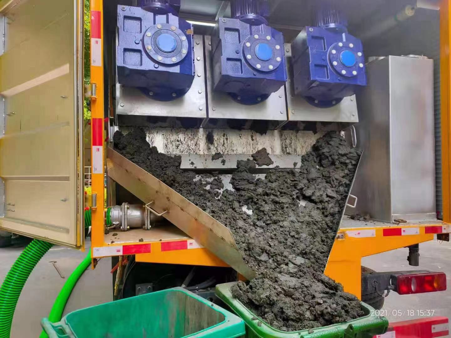 延寿化粪池清掏城市维护站-泥浆净化干湿分离处理